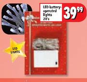 LED Battery Operated Lights-20's