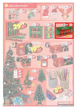 Shoprite KZN : Low Price Christmas Special (9 Dec - 25 Dec 2013), page 2