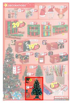 Shoprite KZN : Low Price Christmas Special (9 Dec - 25 Dec 2013), page 2