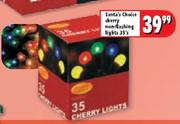 Santa's Choice Cheery Non-Flashing Lights-35's