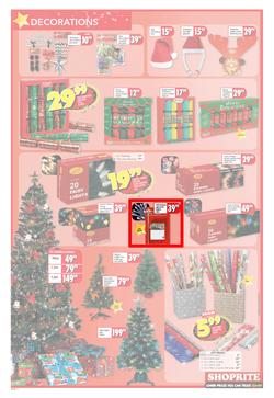 Shoprite Western Cape : Low Price Christmas Specials (11 Dec - 25 Dec 2013), page 2