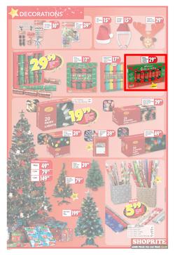 Shoprite Western Cape : Low Price Christmas Specials (11 Dec - 25 Dec 2013), page 2