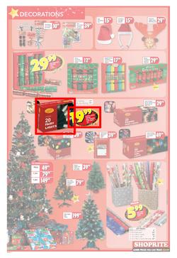 Shoprite Western Cape : Low Price Christmas Specials (11 Dec - 25 Dec 2013), page 2