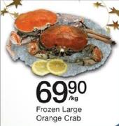 Frozen Large Orange Crab-Per Kg