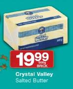 Crystal Valley Salted Butter-500gm Brick