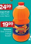 Brookes Oros Original Orange Squash-2Ltr