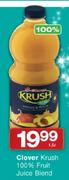 Clover Krush 100% Fruit Juice Blend-1.5Ltr