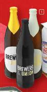 Brewers & Union Craft Beer Assorted-500ml Each