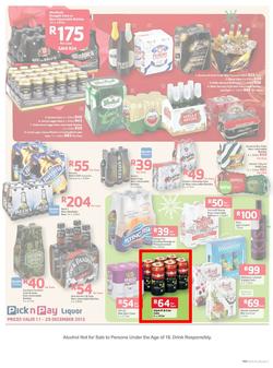 Pick N Pay : Save Big On All Your Partytime Favourites (11 Dec -29 Dec 2013), page 2