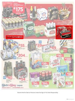 Pick N Pay : Save Big On All Your Partytime Favourites (11 Dec -29 Dec 2013), page 2