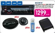Sony Car Audio Kit+8GB USB Card