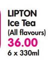 Lipton Ice Tea(All Flavours)-6x330ml