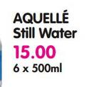 Aquelle Still Water-6x500ml