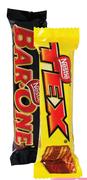 Nestle Bar-One or Tex Each