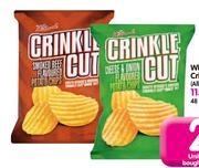 Willards Crinkle Cut Chips(All Flavours)-48 x 30gm