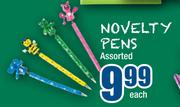 Novelty Pens Assorted Each