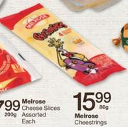Melrose Cheestrings-80g