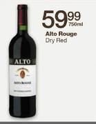 Alto Rouge Dry Red-750ml