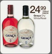 Graca Dry White/Rose-750ml Each