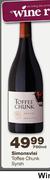 Simonsvlei Toffee Chunk Syrah-750ml