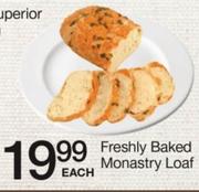Freshly Baked Monastry Loaf-Each