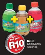 Kid-O Cold Drinks Assorted-3 x 250ml