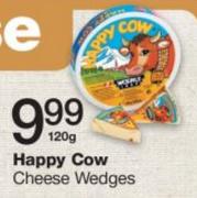 Happy Cow Cheese Wedges-120g