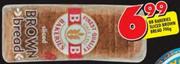 BB Bakeries Sliced Brown Bread-700g