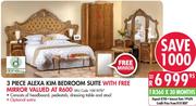 Don-elly 3 Piece Alexa Kim Bedroom Suite With Free Mirror