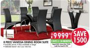 Global Ourcing 8 Piece Vanessa Dining Room Suite