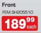 Femo Front Shocks Suitable For Toyota Quantum 2.7LWB P/Van 05-/2.5D-4D LWB P/Van