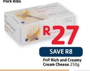 PnP Rich And Creamy Cream Cheese-250g  
