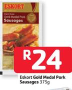 Eskort Gold Medal Pork Sausages-375g