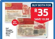 PnP Shoulder And Diced Bacon-2 x 250g