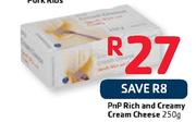 PnP Rich And Creamy Cream Cheese- 250g  