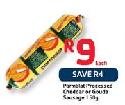 Parmalat Processed Cheddar Or Gouda Sausage - 150g
