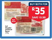 PnP Shoulder And Diced Bacon- 2 x 250g