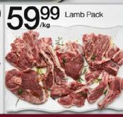 Butchery Lamb-1kg Each
