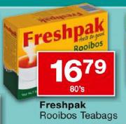 Freshpak Rooibos Teabags-80's