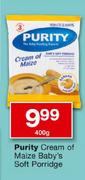 Purity Cream Of Maize Baby's Soft Porridge-400g