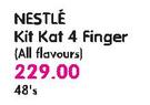 Nestle Kit Kat 4 Finger(All Flavour)-48's