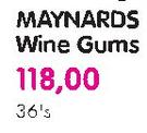 Maynards Wine Gums-36's