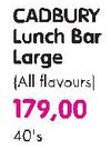 Cadbury Lunch Bar Large-40's