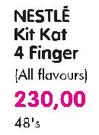 Nestle Kit kat 4 Finger-48's