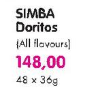 Simba Doritos(All Flavours)-48x36gm