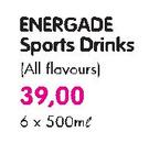 Energade Sports Drinks(All Flavours)-6x500ml