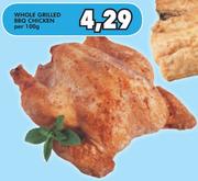 Whole Grilled BBQ Chicken-Per 100g