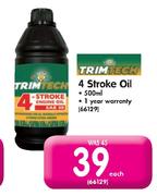 Trimtech 4 Stroke Oil-500ml