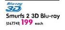 Smurfs 2 3D Blu-Ray