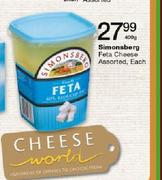 Simonsberg Feta Cheese-400g Each